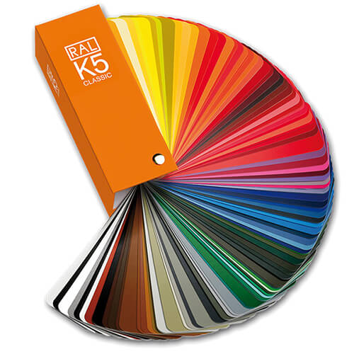 Kleuren en afwerkingen kunststof schuifpui
