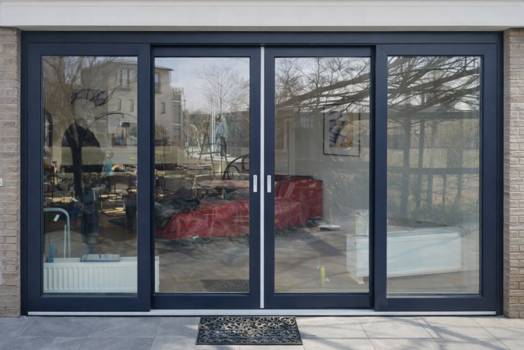 kunststof schuifpui 4-delig EA-Kozijnen