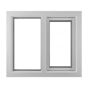 voorbeeld van vast raam met draaikiep